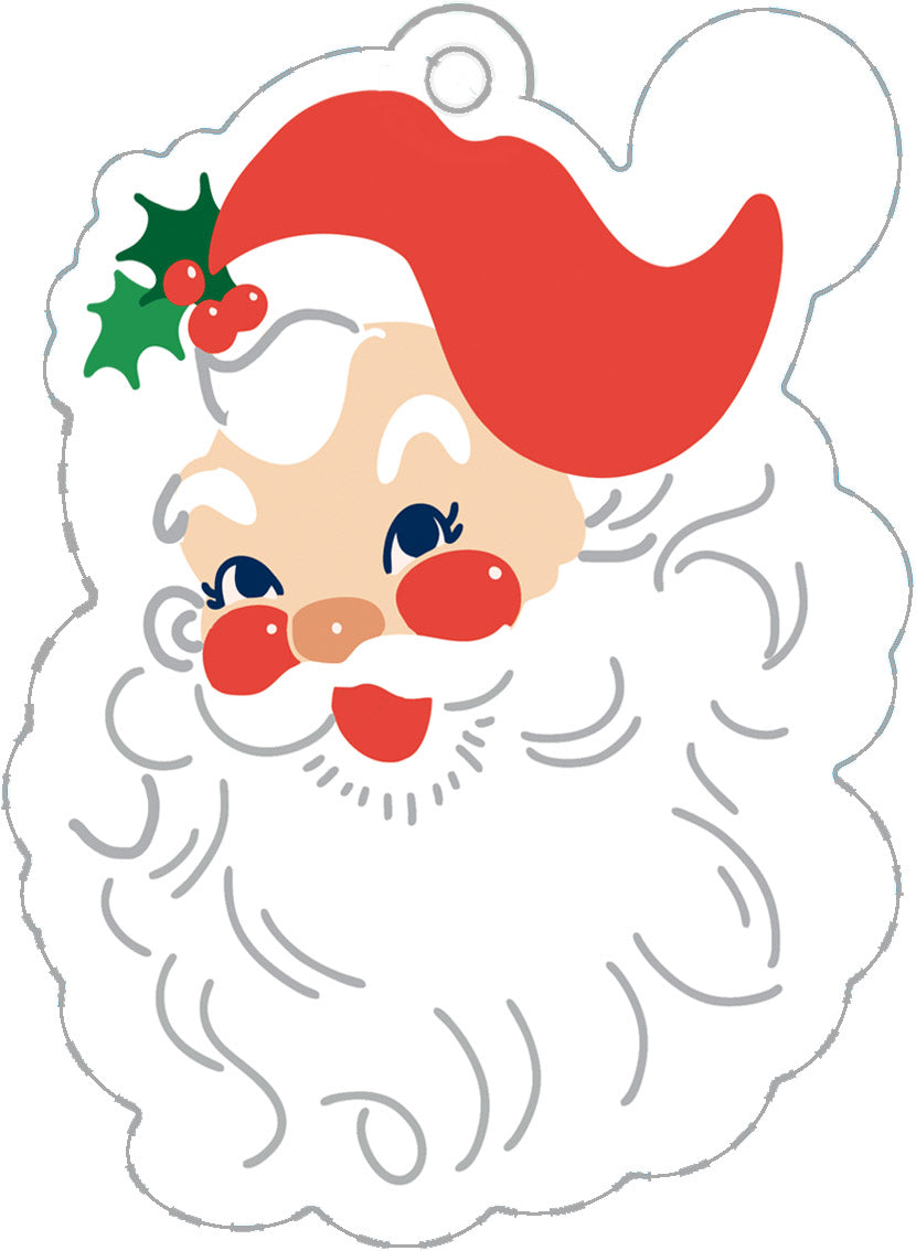 Stock Shoppe: Santa Claus Die-Cut Gift Tags