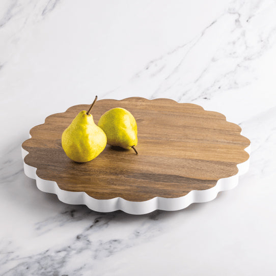 Scalloped Lazy Susan