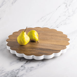Scalloped Lazy Susan