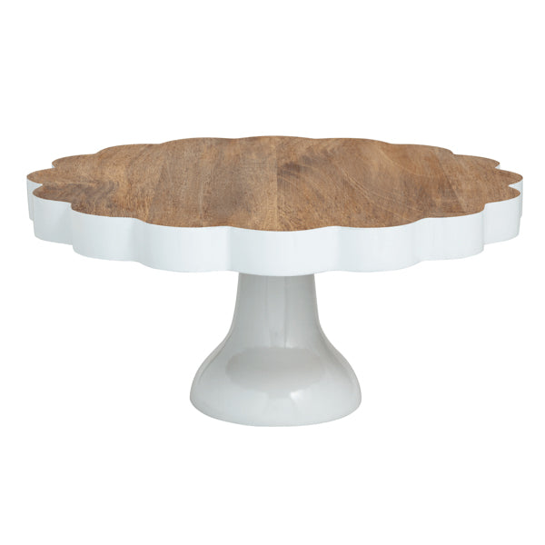 Scalloped Pedestal