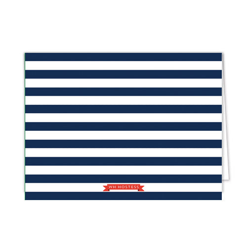Seas 'n Greetings Personalized Holiday Folded Notecards