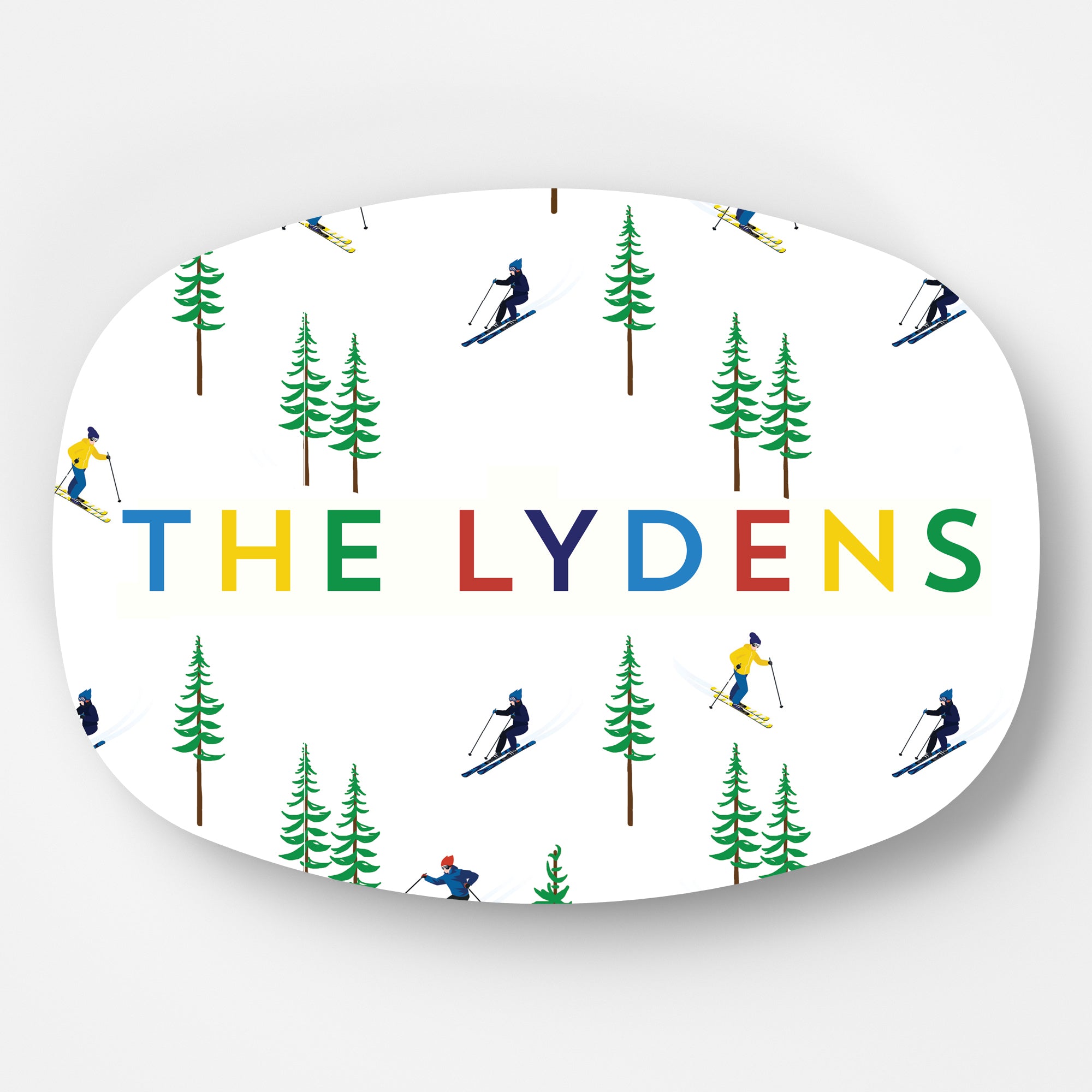 WH Serving Platter | Ski Resort (Personalized Option)
