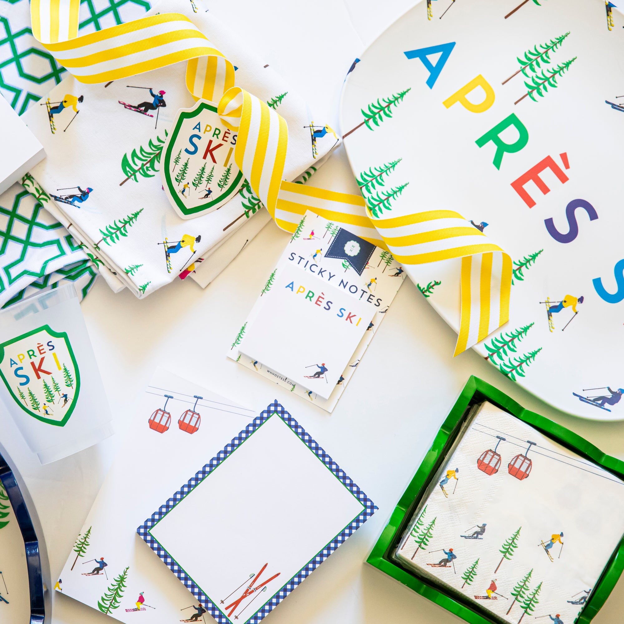 WH Paper Cocktail Napkins | Ski Resort