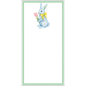 Stock Shoppe: 4.25x8.5 Striped Bunny Notepad