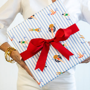 Continuous Roll Gift Wrap | Swimmers