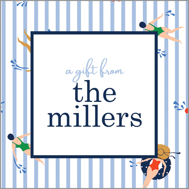 Swimmers Personalized Gift Sticker | Set of 24