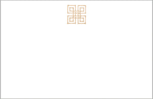 Stock Shoppe: 8.5x5.5 Tan Bamboo Fret Slab Notepad
