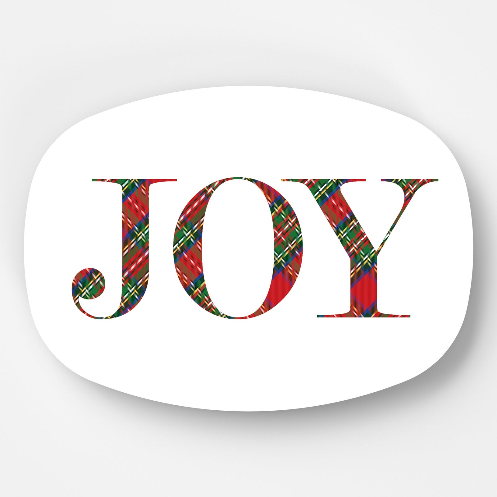 WH Serving Platter | JOY Tartan