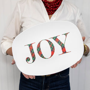 WH Serving Platter | JOY Tartan