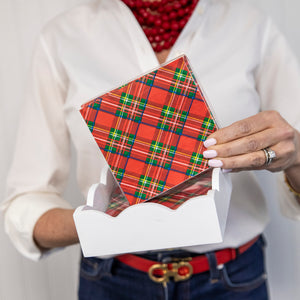 Classic Tartan Plaid Paper Cocktail Napkins