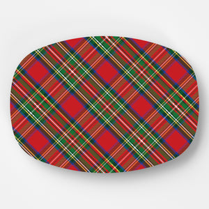 WH Serving Platter | Tartan Plaid (Personalized Option)