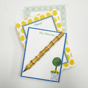 Tennis Balls Personalized Notepad