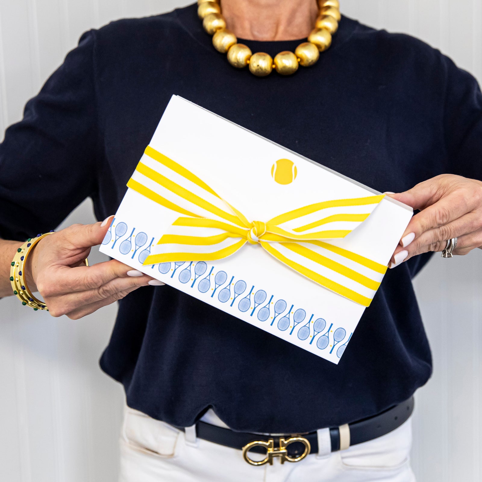 Stock Shoppe: 8.5x5.5 Tennis Racquets Slab Notepad