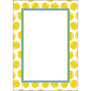 Stock Shoppe: 5x7 Tennis Balls Notepad