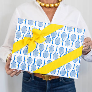 Continuous Roll Gift Wrap | Tennis Racquets