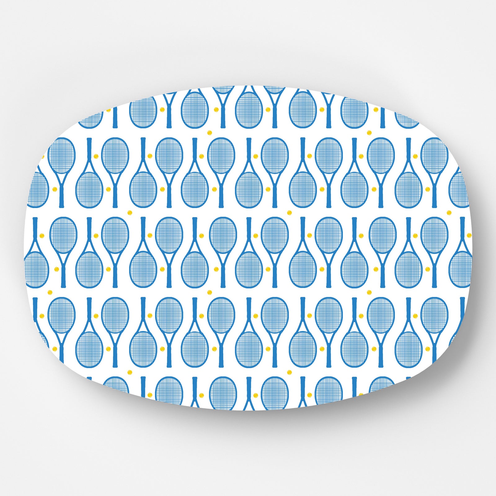 WH Serving Platter | Tennis Racquets