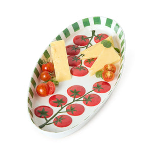 Tomatoes on the Vine Ceramic Platter
