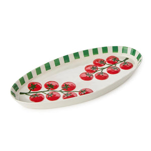 Tomatoes on the Vine Ceramic Platter