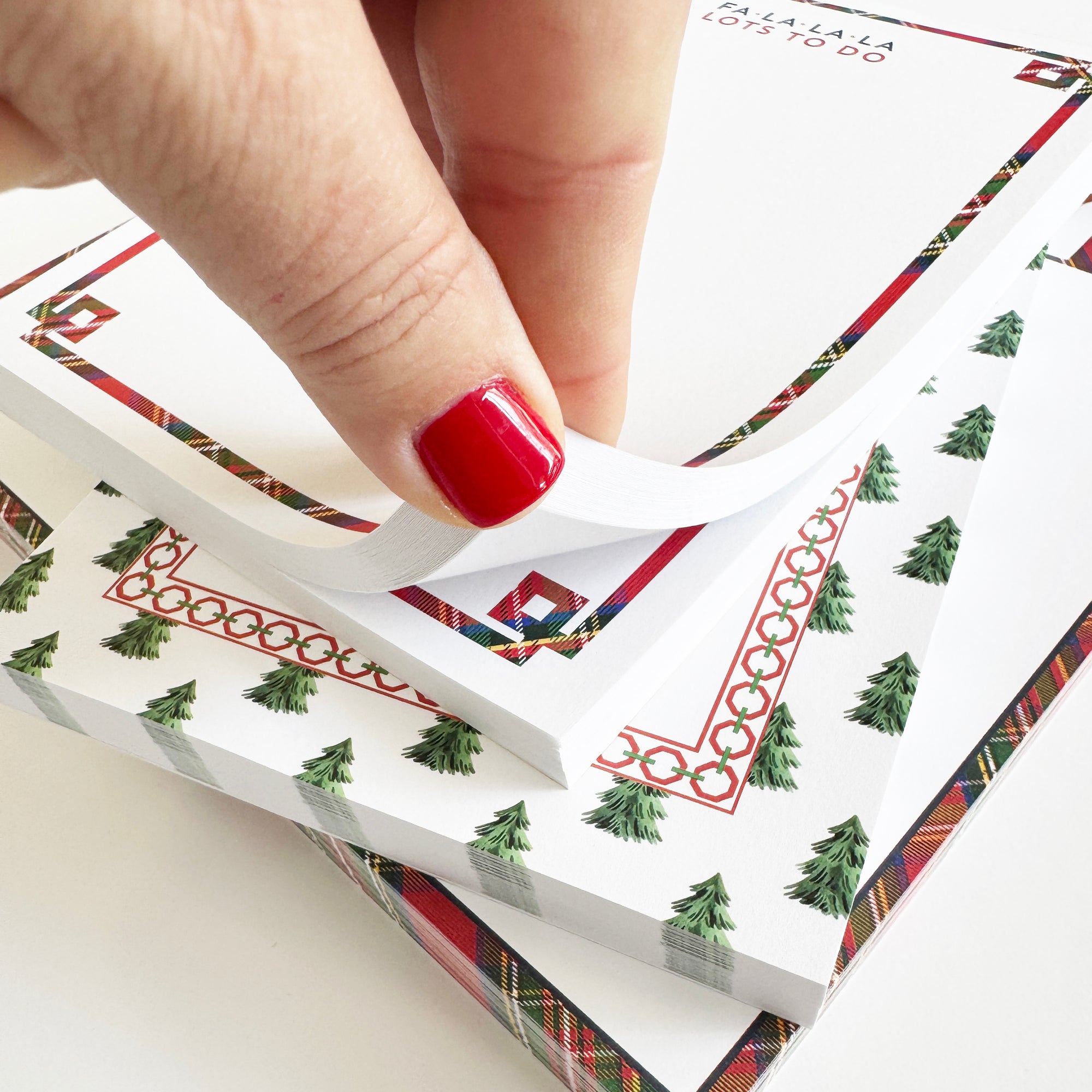 Stock Shoppe: 5x7 Christmas Tree Farm Notepad