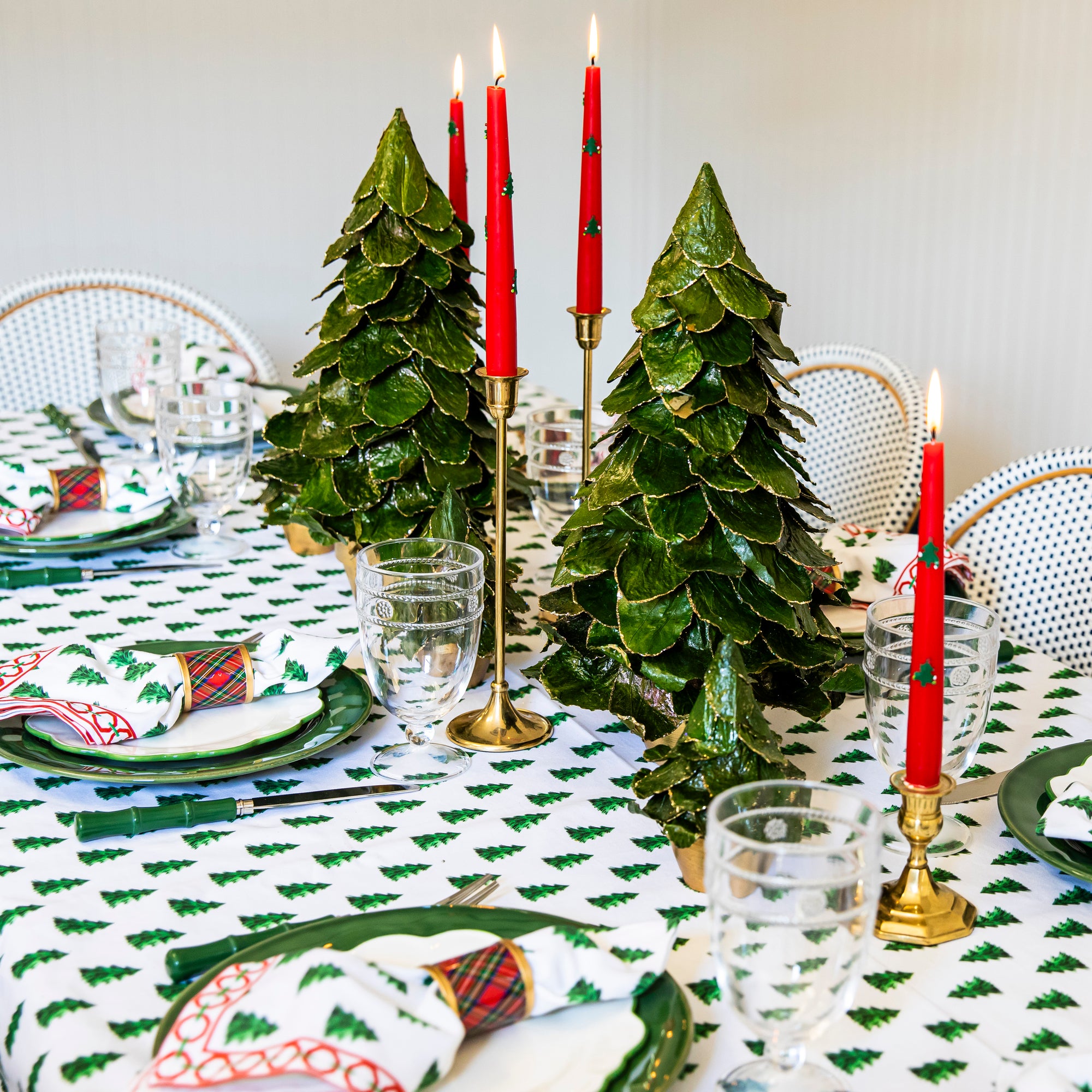 Christmas Tree Farm Rectangle Tablecloth
