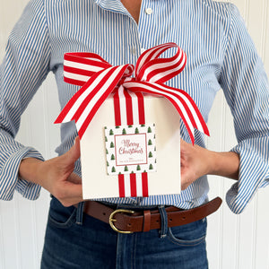 Christmas Tree Farm Personalized Gift Sticker | Set of 24