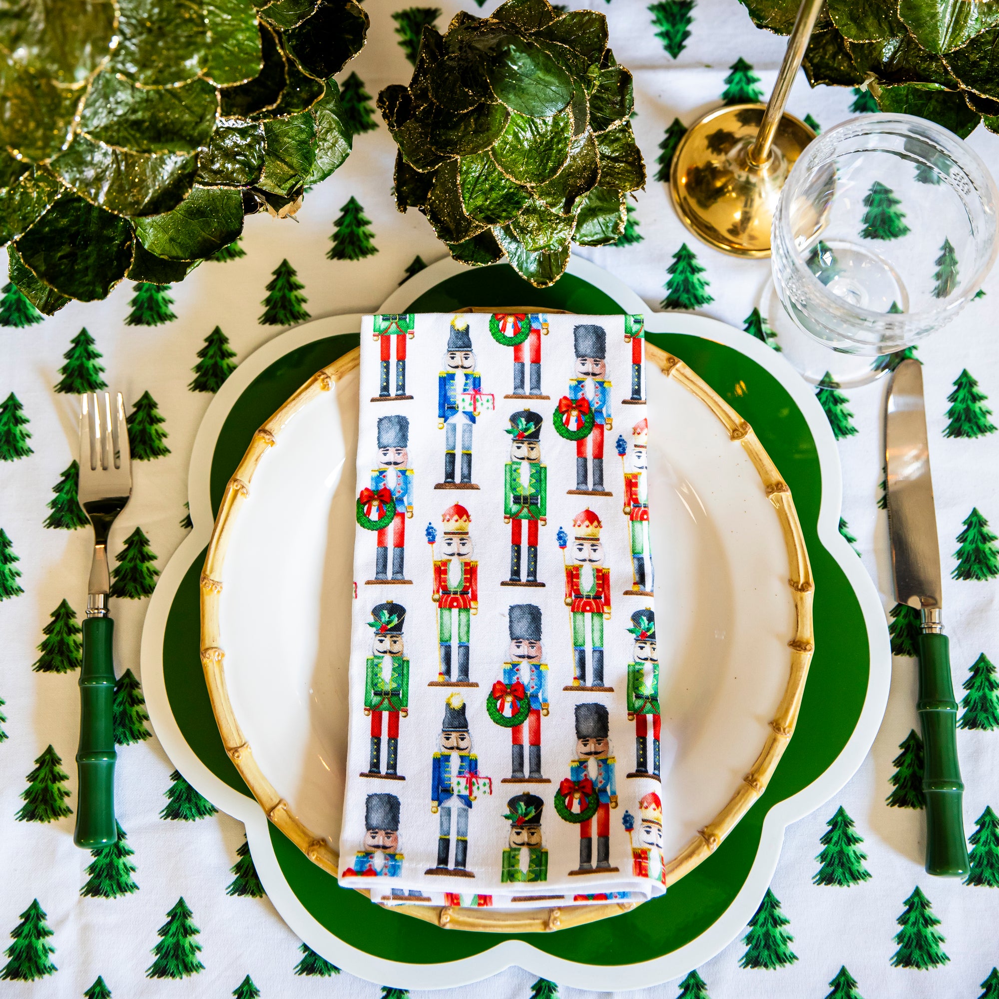WH Nutcrackers Dinner Napkins | Set of 4