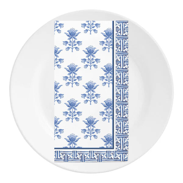 In Stock Dinner Napkins | Set of 4 | Tulip Block Print