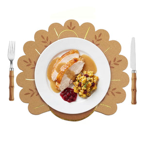 Paper Placemats | Set of 10 | Thanksgiving Turkey