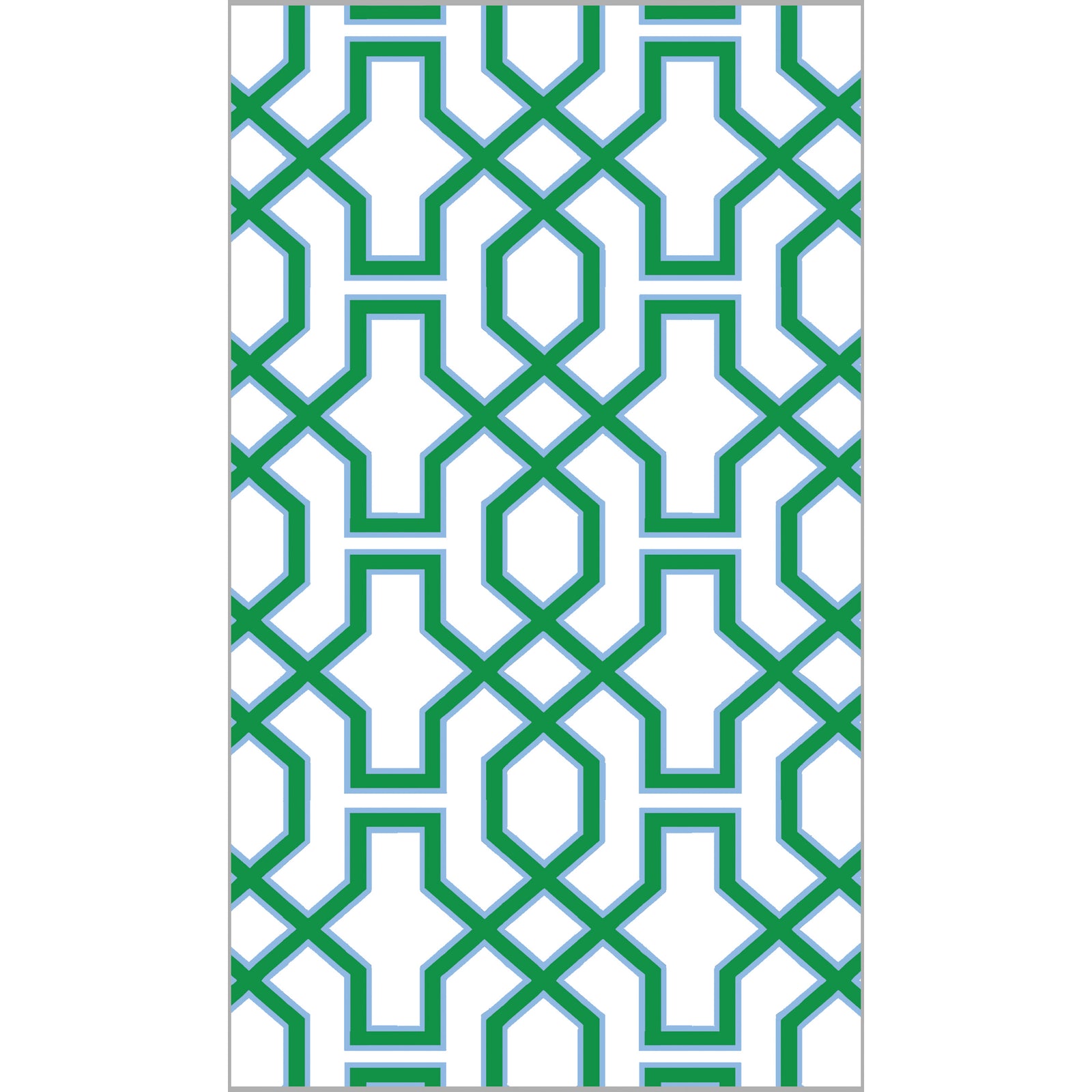 WH Paper Guest Towels | Green Trellis