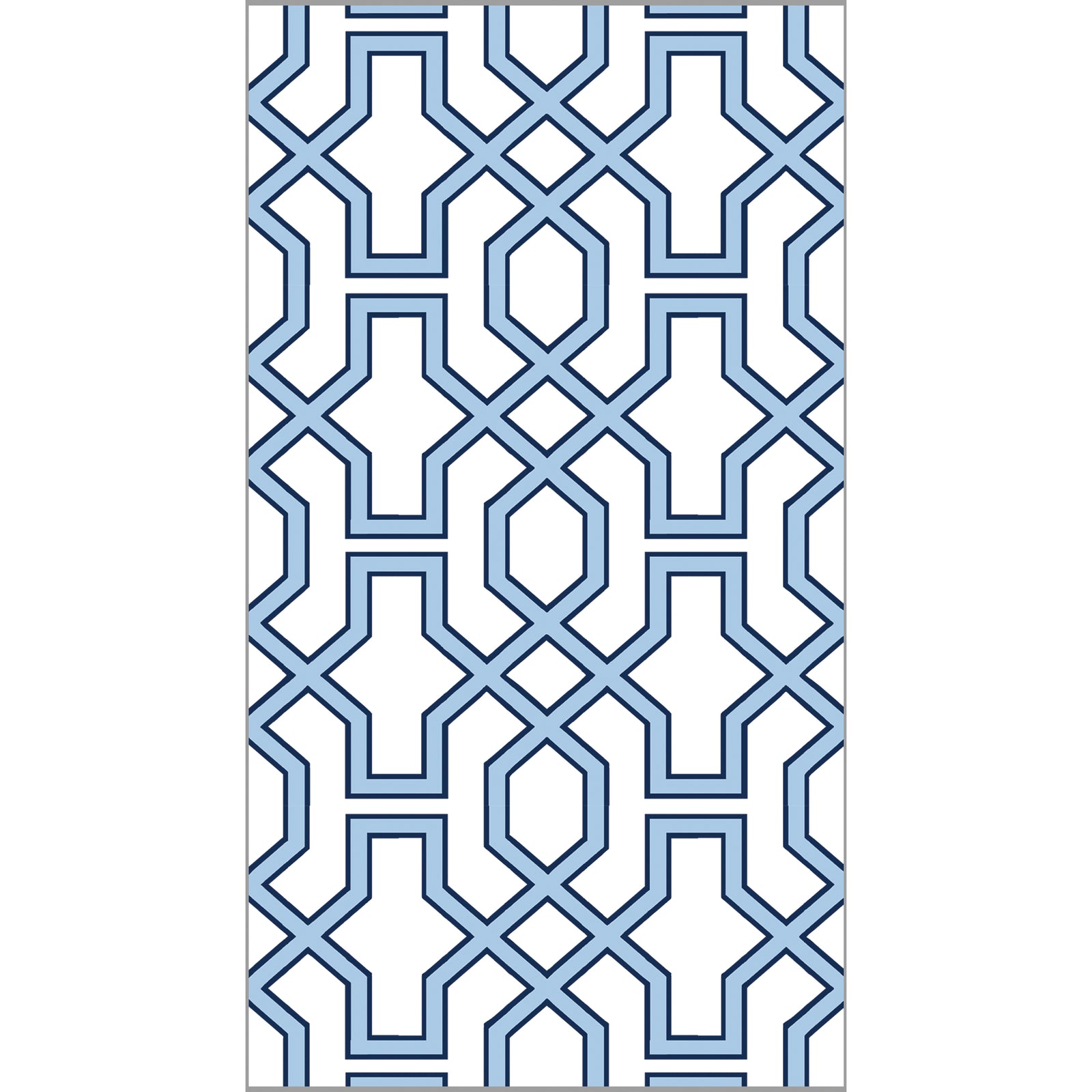 In Stock WH Paper Guest Towels | Blue Trellis