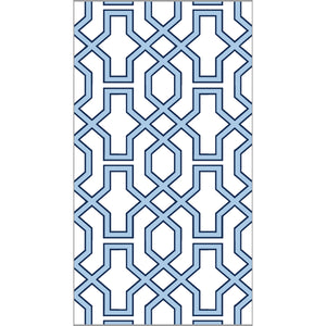 WH Paper Guest Towels | Blue Trellis