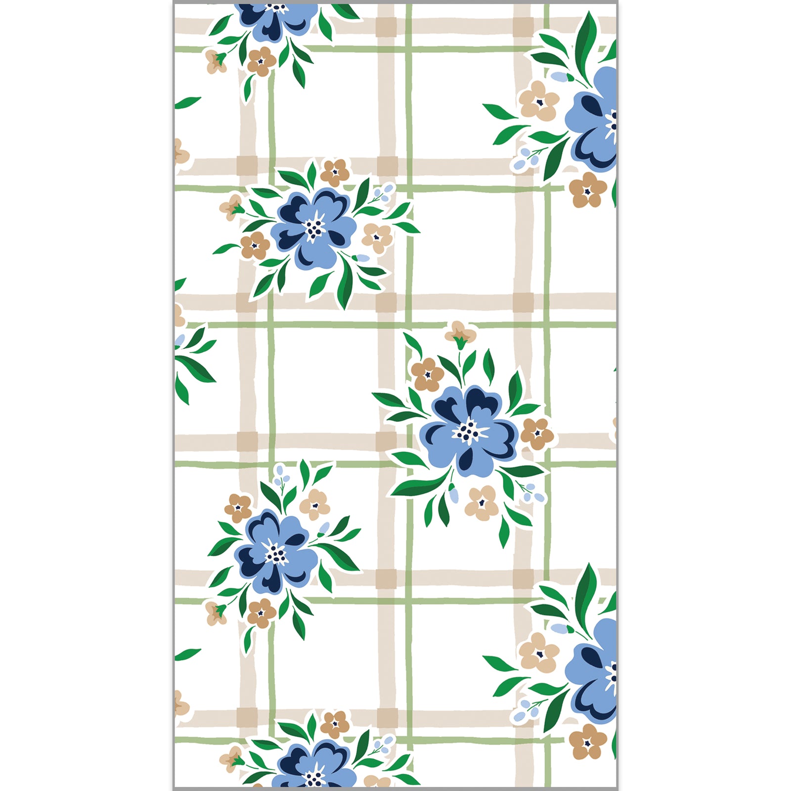 WH Paper Guest Towels | Windowpane Floral