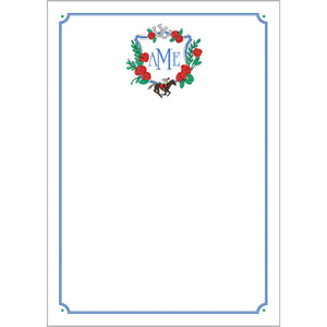 Kentucky Derby Crest Personalized Notepad