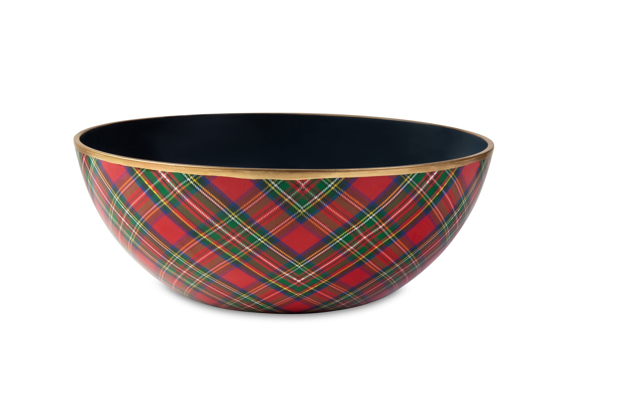 WH Hostess x Jaye's Studio: Tartan Plaid Centerpiece Bowl