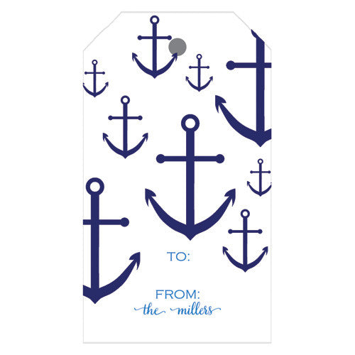 Anchor Personalized Gift Tags