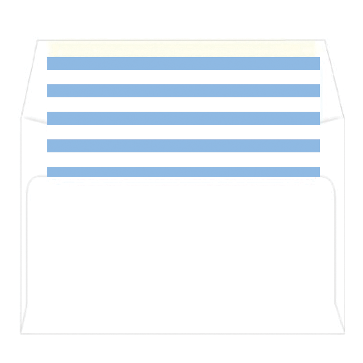Preppy Anchor Baby Personalized Flat Notecards