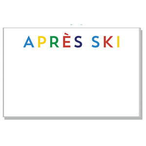 Stock Shoppe: 8.5x5.5 Apres Ski Slab Notepad