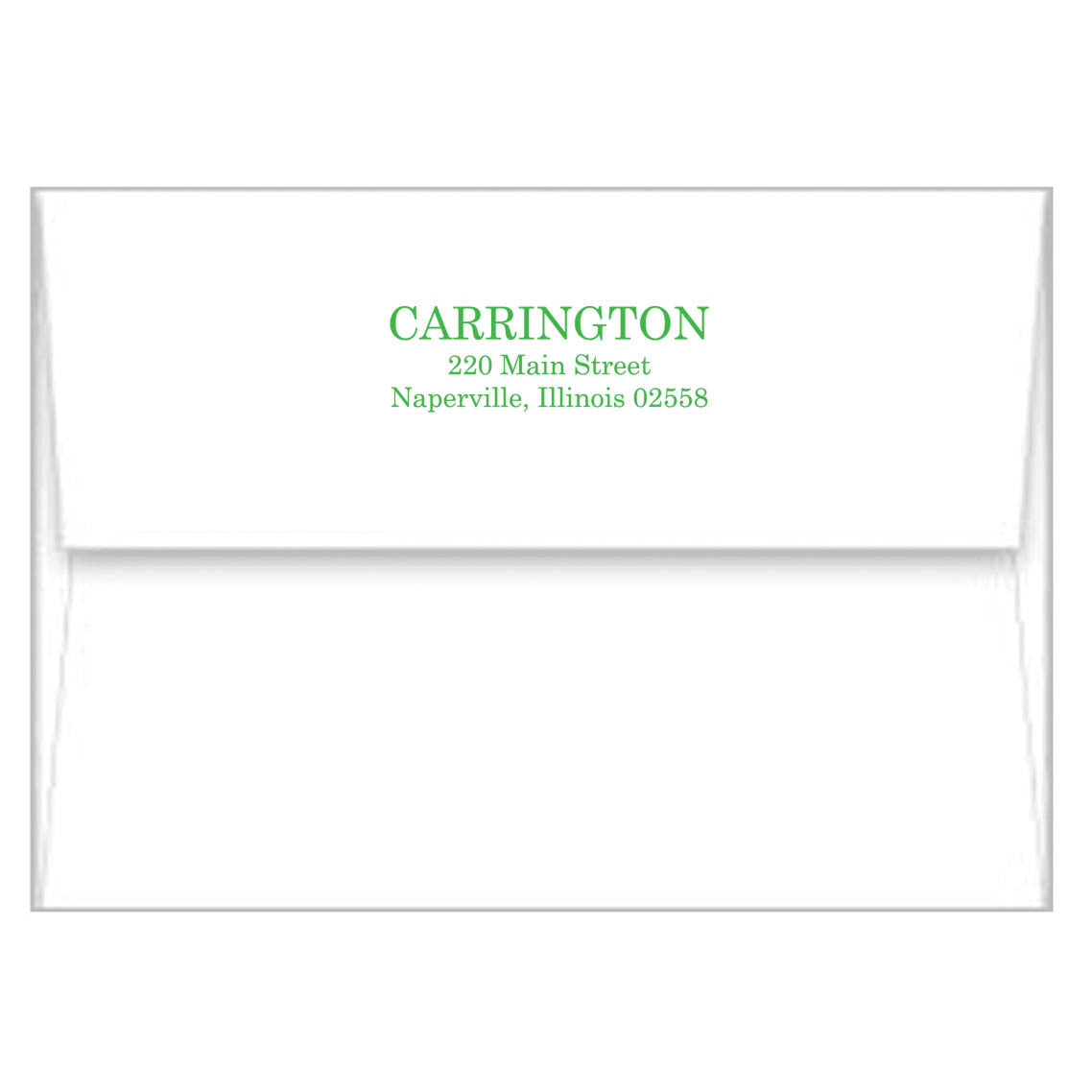 Aqua Blue + Green Greek Key Plaque Photo Birth Announcement Card