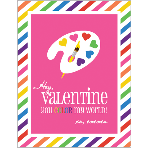 Cupcake Love Valentines for Kids - WH Hostess Social Stationery