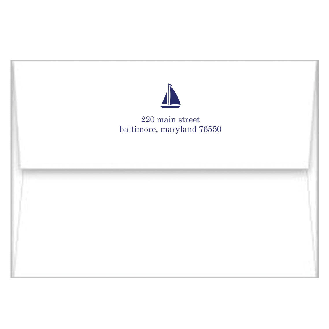 Blue Gingham Check Photo Birth Announcement Card | Multiple Icon Options