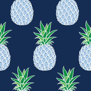 Stock Shoppe: Blue Pineapple Gift Wrap Sheets