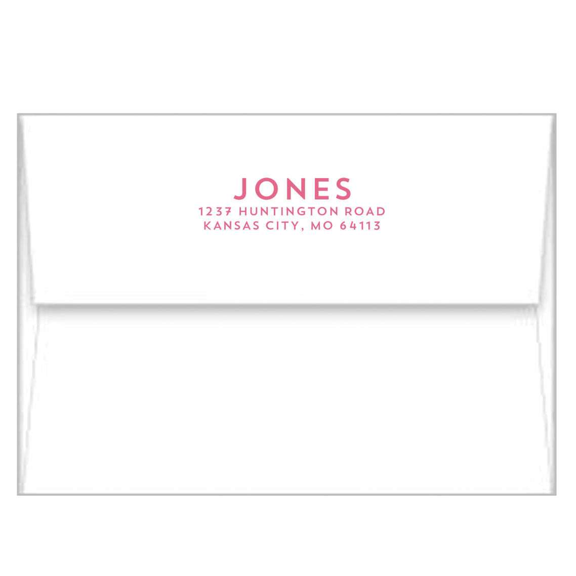 Bow Lattice A2 Birth Announcement Card