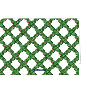 Boxwood Lattice Folded Photo Card