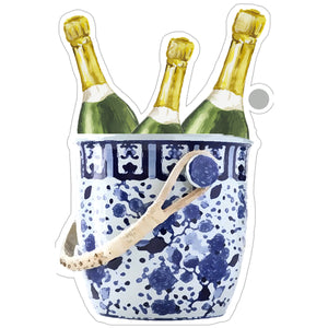 Stock Shoppe: Champagne Bucket Die-Cut Gift Tags