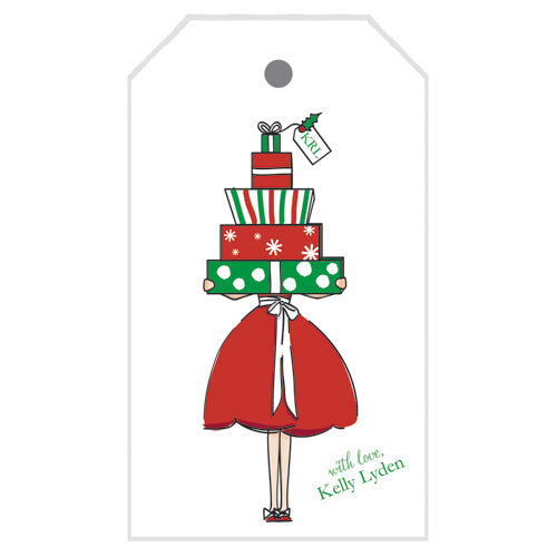 Christmas Girl Gift Tags