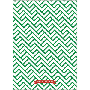 Collage Photo Card with Mod Link Pattern - More Color Options