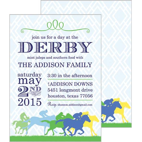 Derby Horse Race Invitation Wholesale