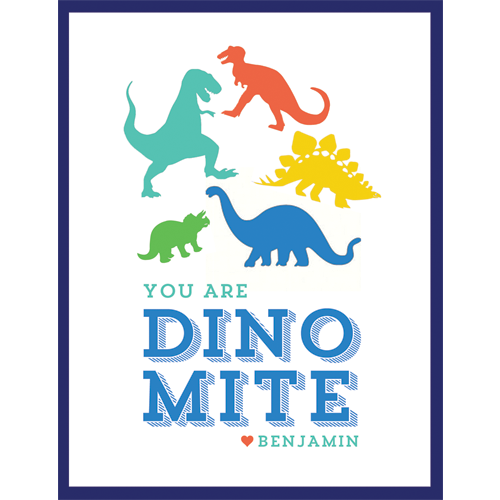 Dino Love Kids Valentines