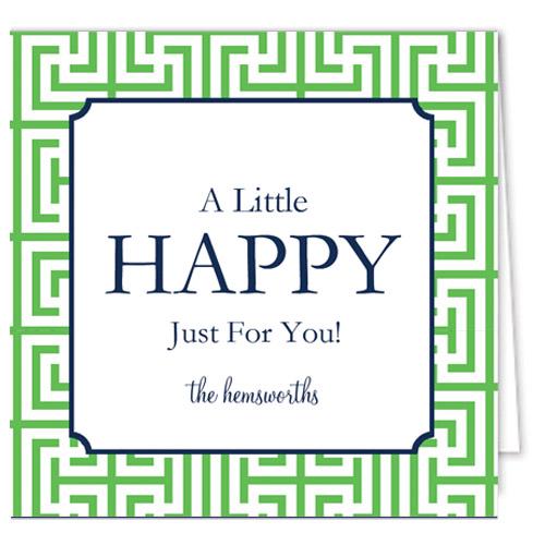 Garden Maze Personalized Enclosure Cards + Envelopes Wholesale