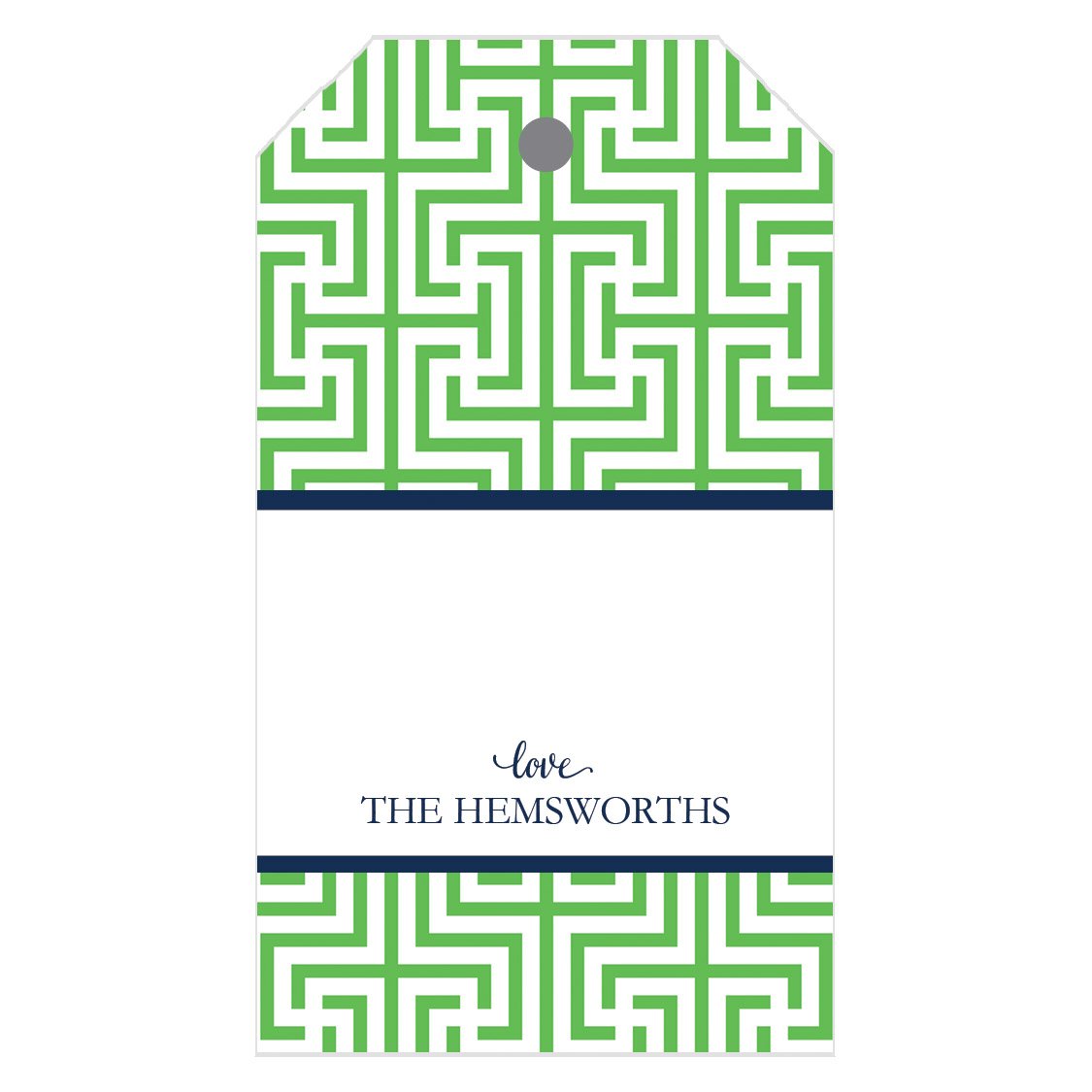 Garden Maze Personalized Gift Tags Wholesale